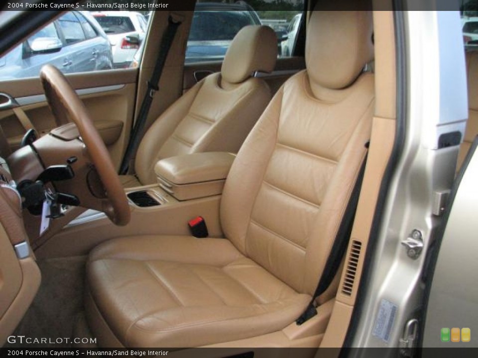 Havanna/Sand Beige Interior Photo for the 2004 Porsche Cayenne S #56835551