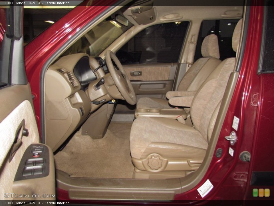 Saddle Interior Photo for the 2003 Honda CR-V LX #56835898