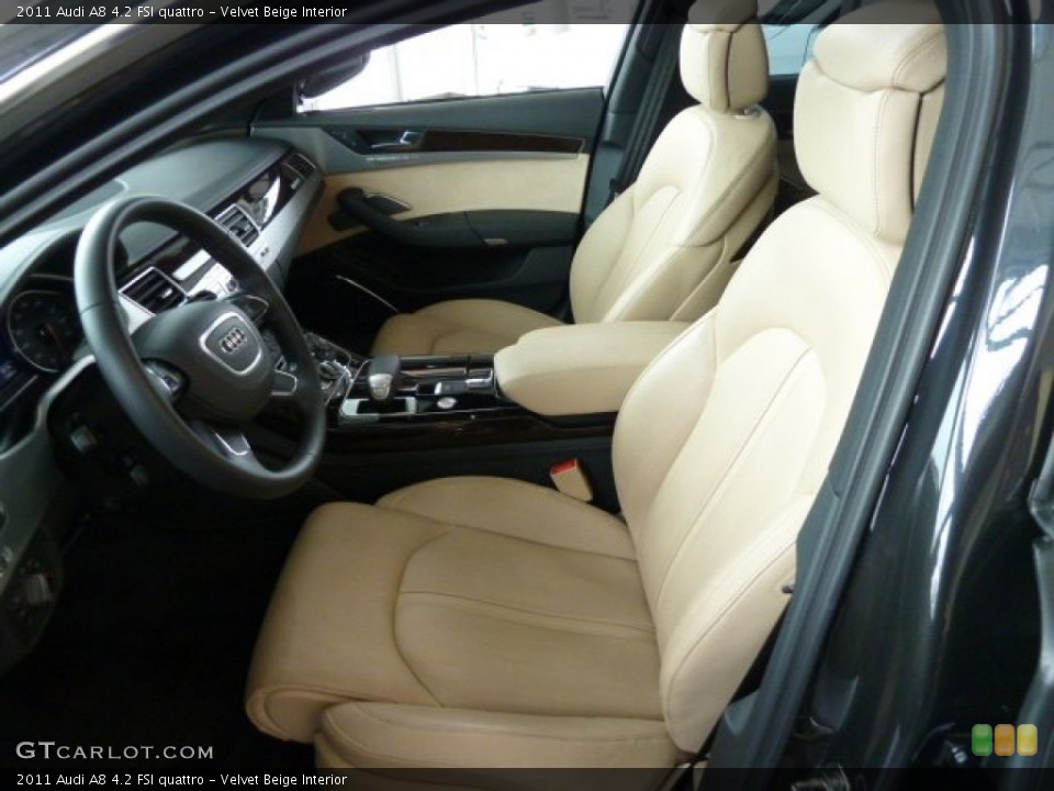Velvet Beige Interior Photo for the 2011 Audi A8 4.2 FSI quattro #56836467