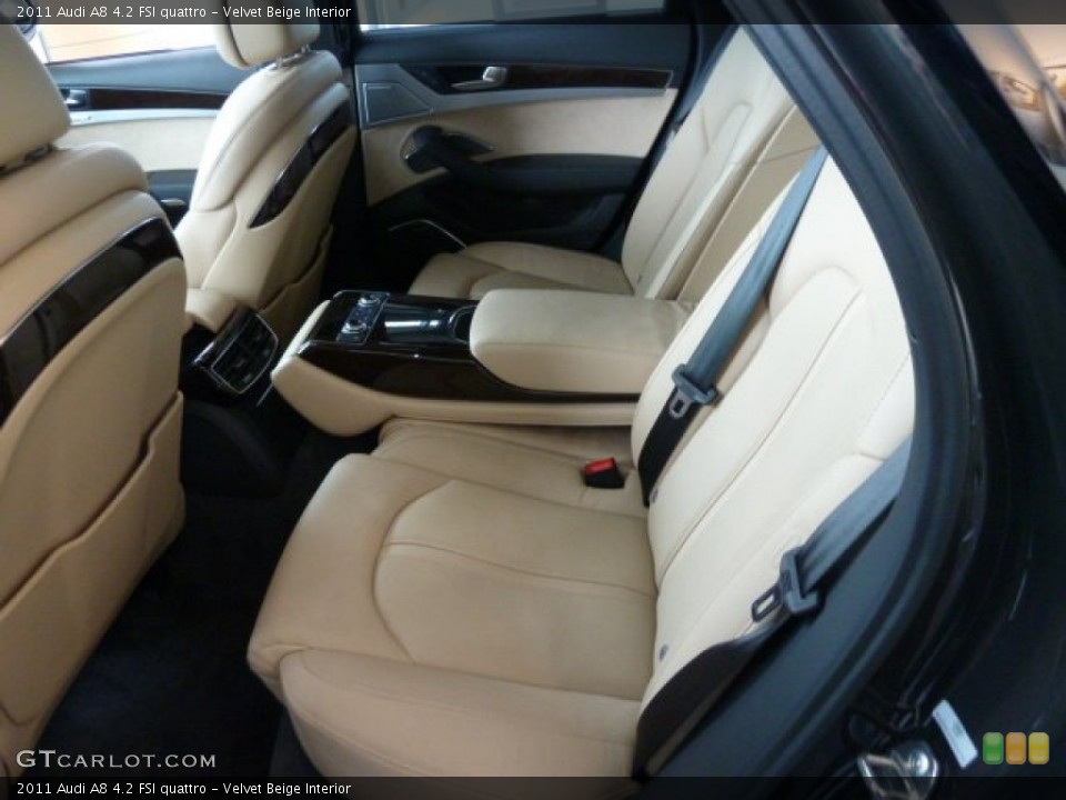 Velvet Beige Interior Photo for the 2011 Audi A8 4.2 FSI quattro #56836476