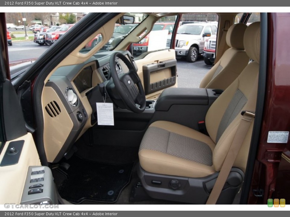 Adobe Interior Photo for the 2012 Ford F350 Super Duty XLT Crew Cab 4x4 #56837721