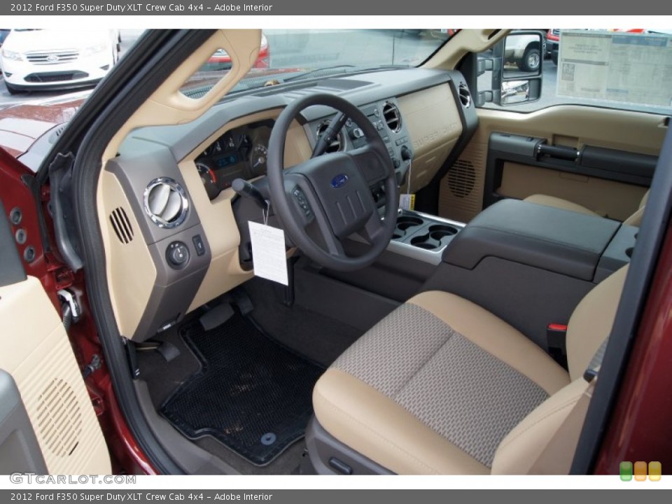 Adobe Interior Prime Interior for the 2012 Ford F350 Super Duty XLT Crew Cab 4x4 #56837873
