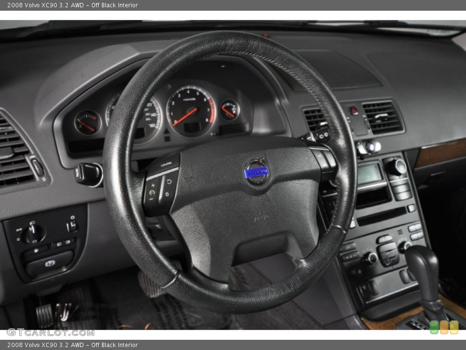 Off Black Interior Steering Wheel for the 2008 Volvo XC90 3.2 AWD #56839022