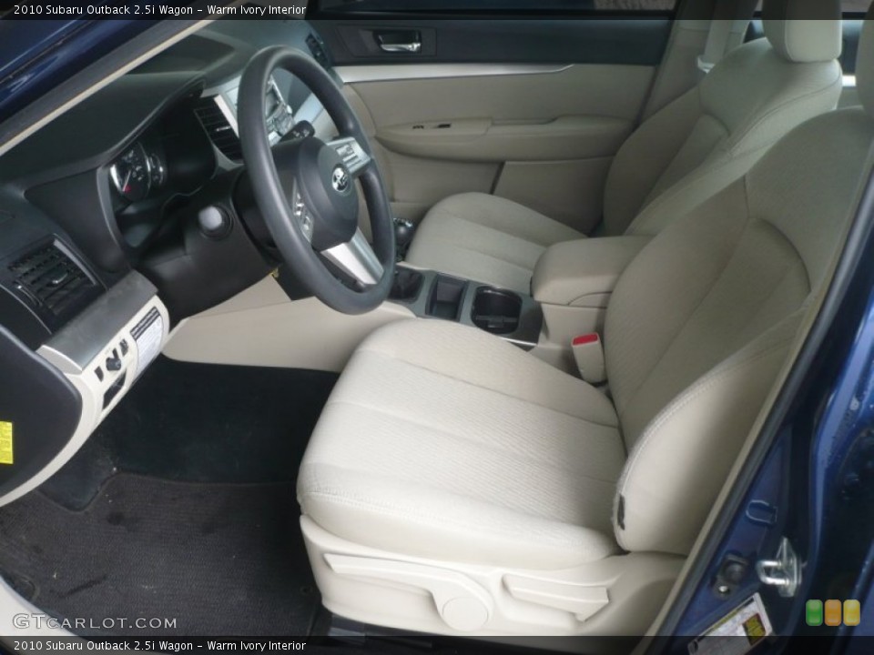 Warm Ivory Interior Photo for the 2010 Subaru Outback 2.5i Wagon #56839155