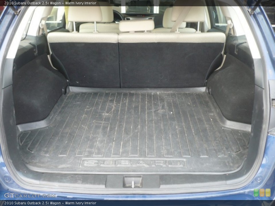 Warm Ivory Interior Trunk for the 2010 Subaru Outback 2.5i Wagon #56839174