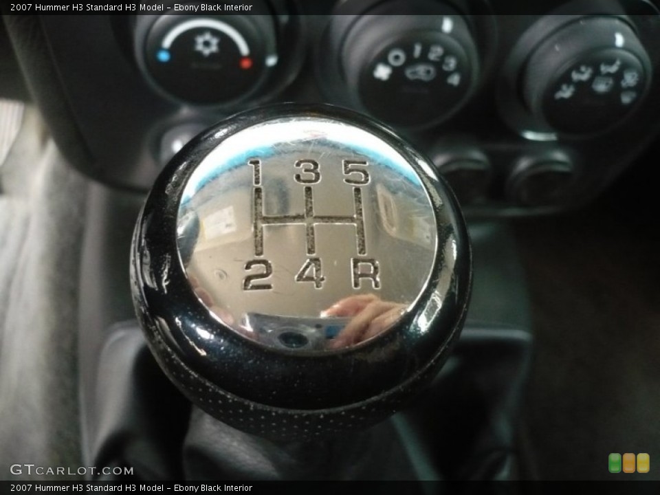 Ebony Black Interior Transmission for the 2007 Hummer H3  #56839819