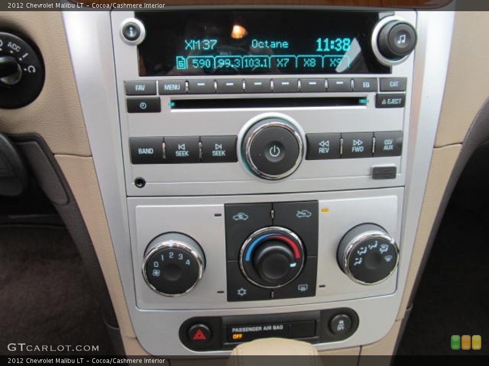 Cocoa/Cashmere Interior Audio System for the 2012 Chevrolet Malibu LT #56841362