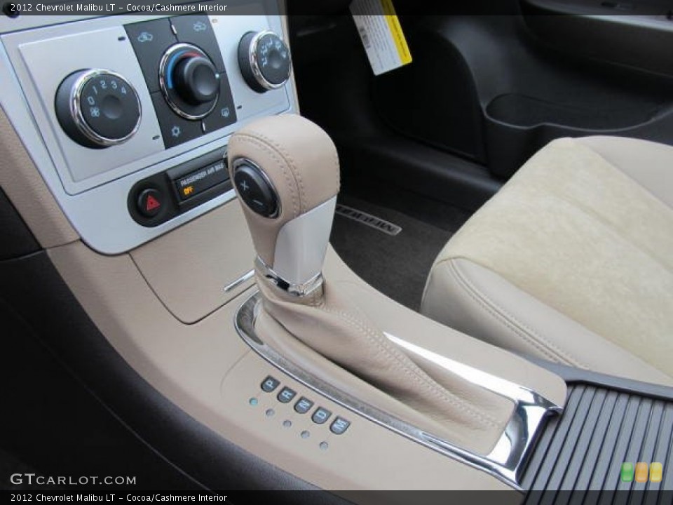 Cocoa/Cashmere Interior Transmission for the 2012 Chevrolet Malibu LT #56841372