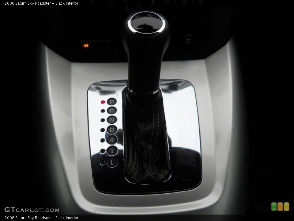 Black Interior Transmission for the 2008 Saturn Sky Roadster #56841584