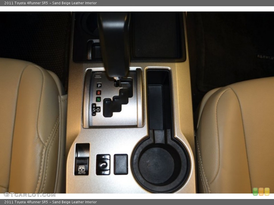 Sand Beige Leather Interior Transmission for the 2011 Toyota 4Runner SR5 #56842063