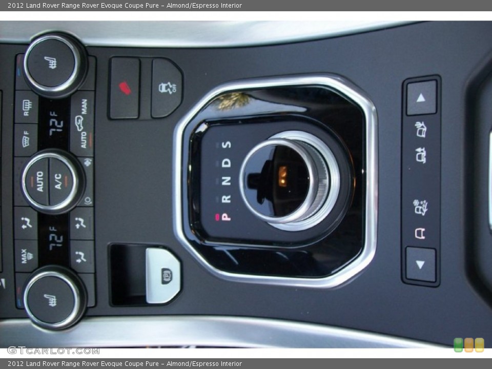 Almond/Espresso Interior Transmission for the 2012 Land Rover Range Rover Evoque Coupe Pure #56844280