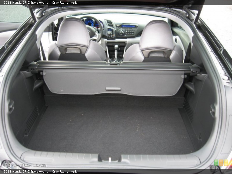 Gray Fabric Interior Trunk for the 2011 Honda CR-Z Sport Hybrid #56844602