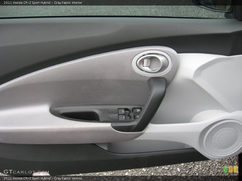 Gray Fabric Interior Door Panel for the 2011 Honda CR-Z Sport Hybrid #56844630