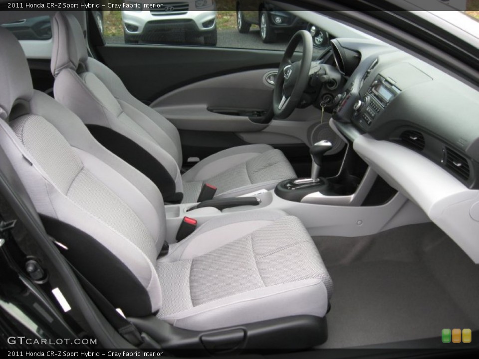 Gray Fabric Interior Photo for the 2011 Honda CR-Z Sport Hybrid #56844647