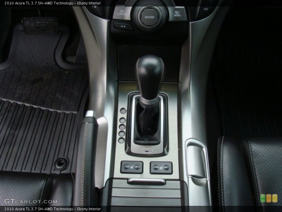Ebony Interior Transmission for the 2010 Acura TL 3.7 SH-AWD Technology #56846271