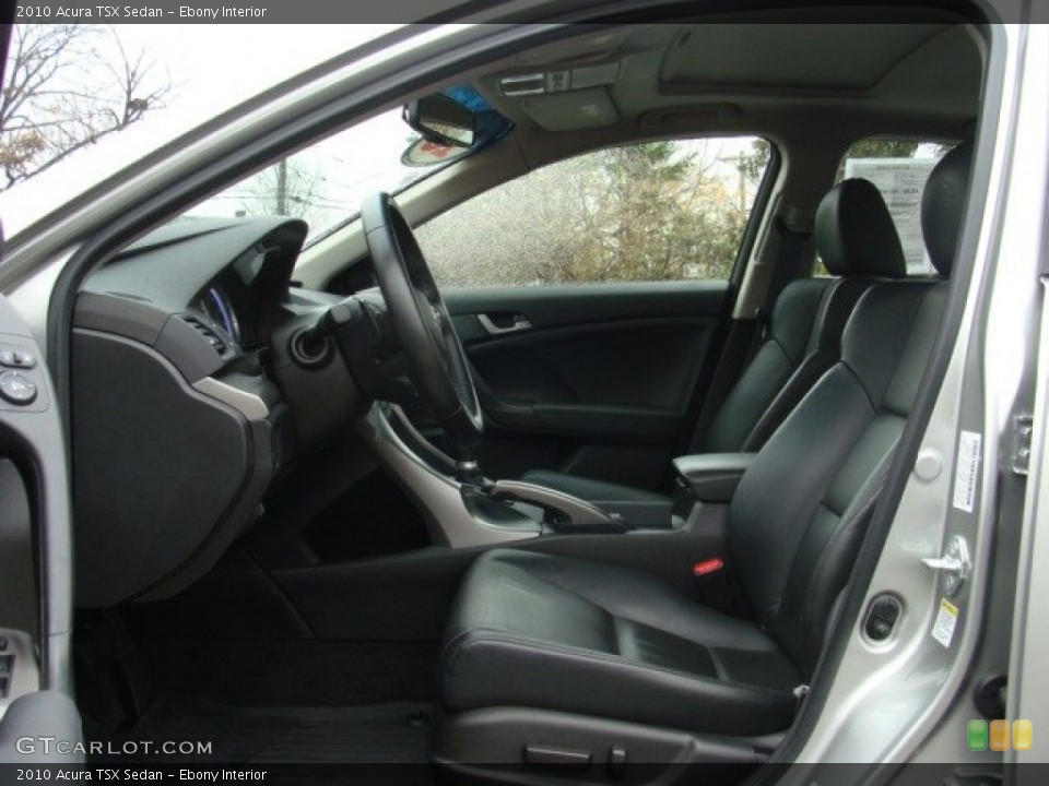 Ebony Interior Photo for the 2010 Acura TSX Sedan #56846493