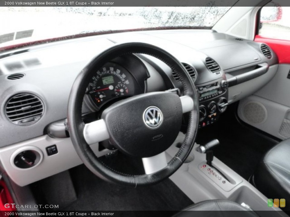 Black Interior Dashboard for the 2000 Volkswagen New Beetle GLX 1.8T Coupe #56848028
