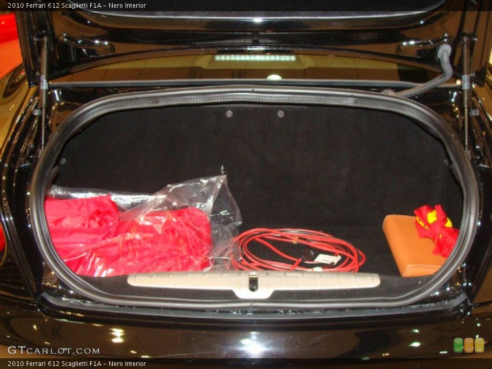 Nero Interior Trunk for the 2010 Ferrari 612 Scaglietti F1A #56848043