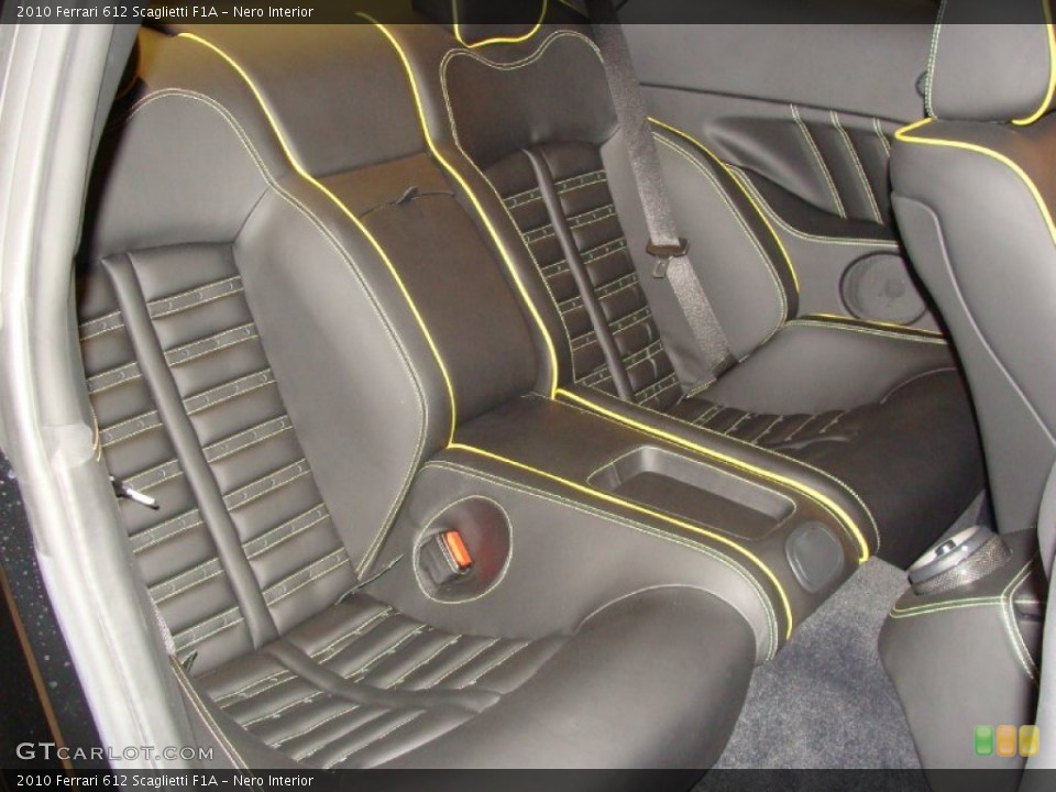 Nero Interior Photo for the 2010 Ferrari 612 Scaglietti F1A #56848079