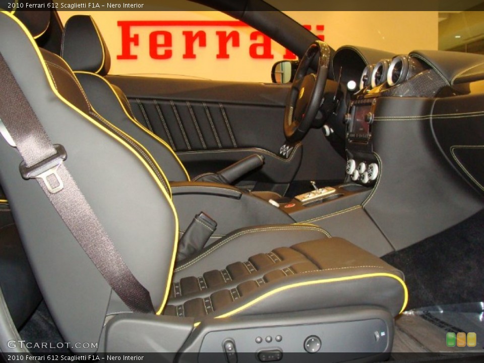 Nero Interior Photo for the 2010 Ferrari 612 Scaglietti F1A #56848088