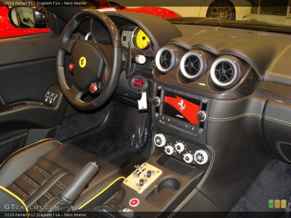 Nero Interior Dashboard for the 2010 Ferrari 612 Scaglietti F1A #56848097