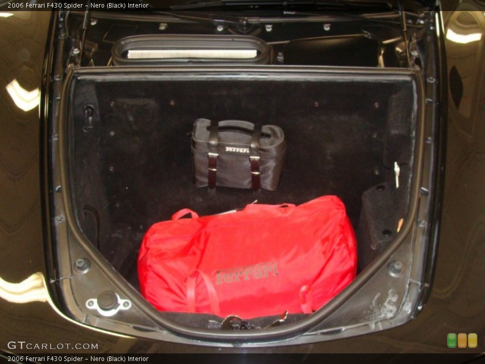Nero (Black) Interior Trunk for the 2006 Ferrari F430 Spider #56848389