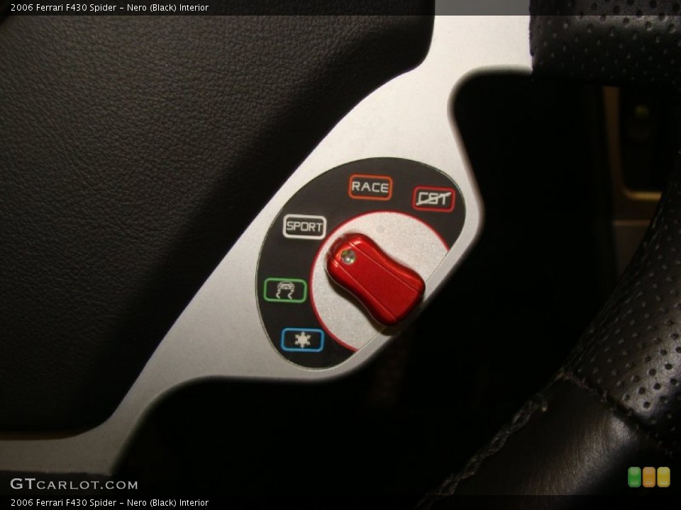 Nero (Black) Interior Controls for the 2006 Ferrari F430 Spider #56848509