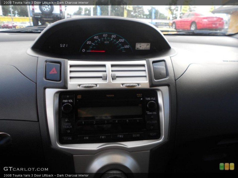 Dark Charcoal Interior Gauges for the 2008 Toyota Yaris 3 Door Liftback #56848745