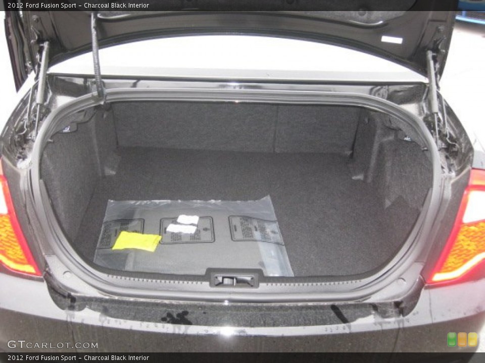 Charcoal Black Interior Trunk for the 2012 Ford Fusion Sport #56849468