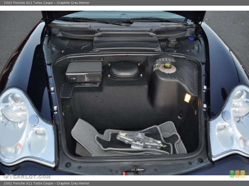 Graphite Grey Interior Trunk for the 2002 Porsche 911 Turbo Coupe #56849693