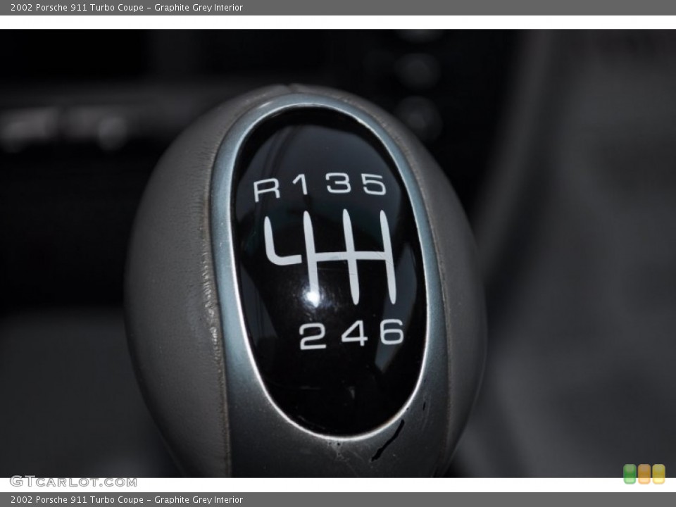 Graphite Grey Interior Transmission for the 2002 Porsche 911 Turbo Coupe #56849759