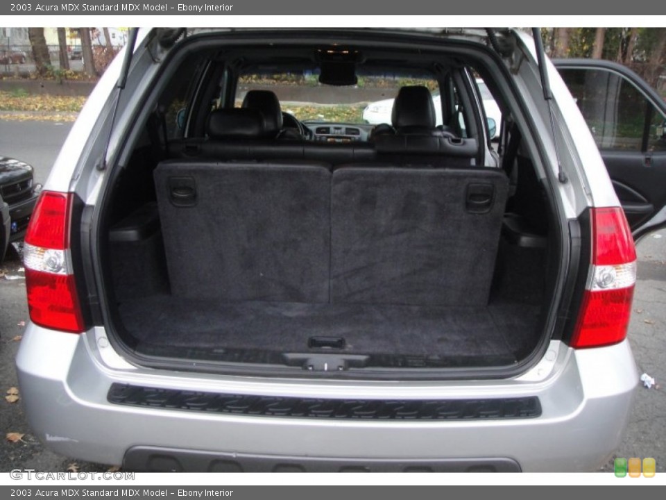 Ebony Interior Trunk for the 2003 Acura MDX  #56851169