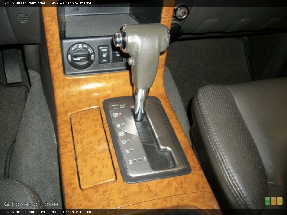 Graphite Interior Transmission for the 2006 Nissan Pathfinder LE 4x4 #56851184