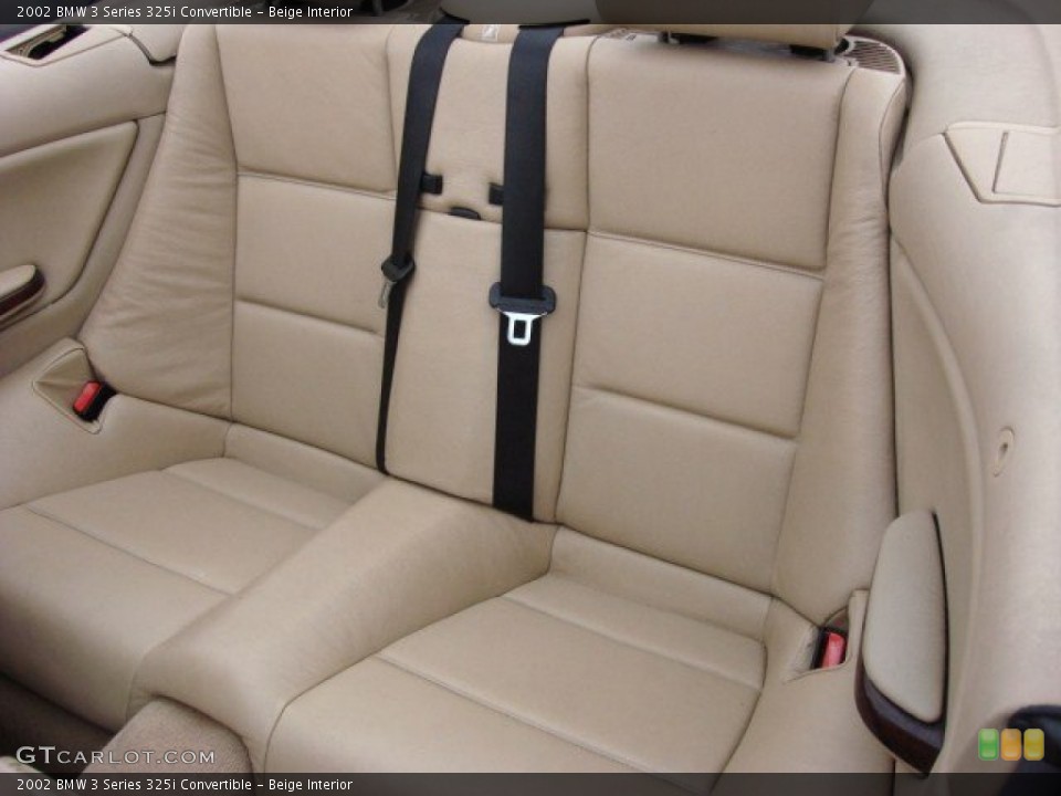 Beige Interior Photo for the 2002 BMW 3 Series 325i Convertible #56851859