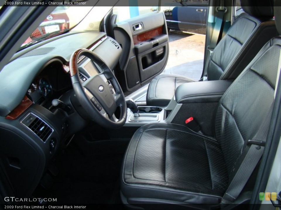 Charcoal Black Interior Photo for the 2009 Ford Flex Limited #56852879