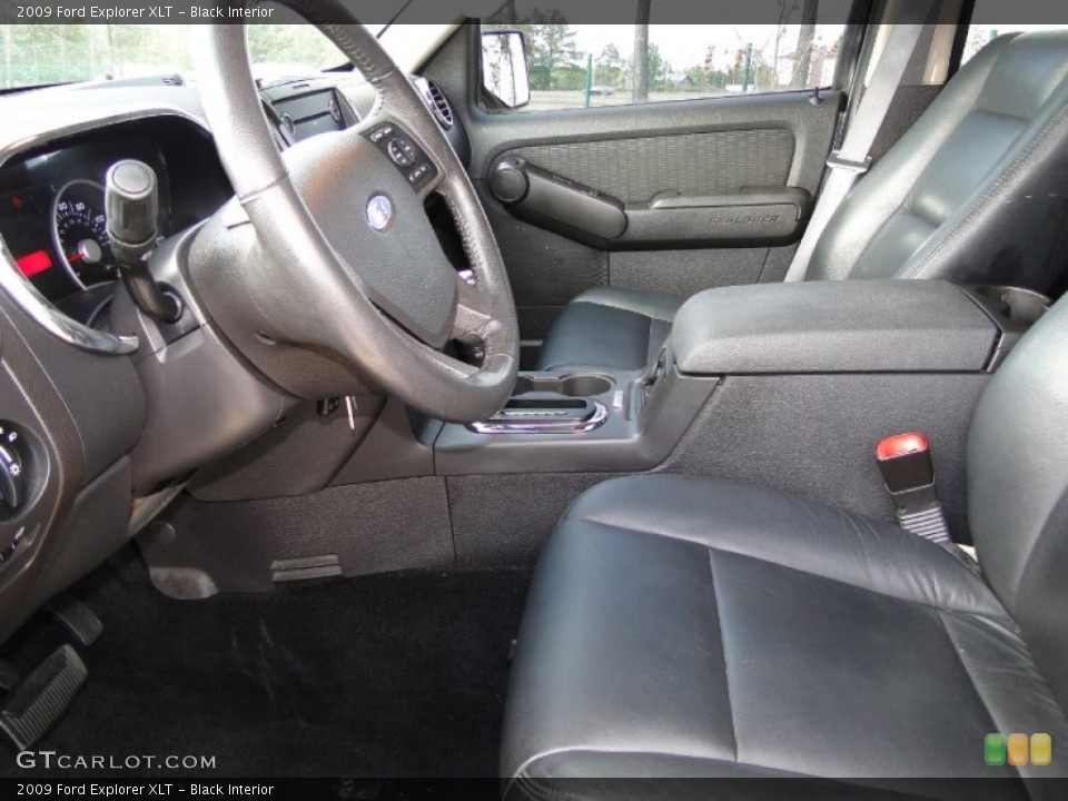 Black Interior Photo for the 2009 Ford Explorer XLT #56853332