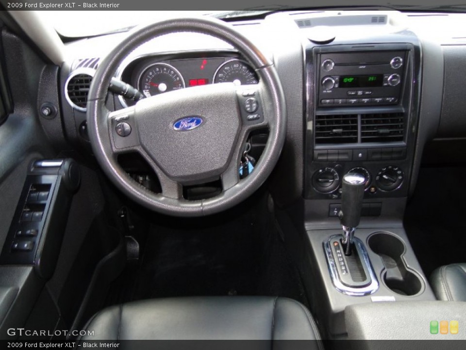 Black Interior Dashboard for the 2009 Ford Explorer XLT #56853404