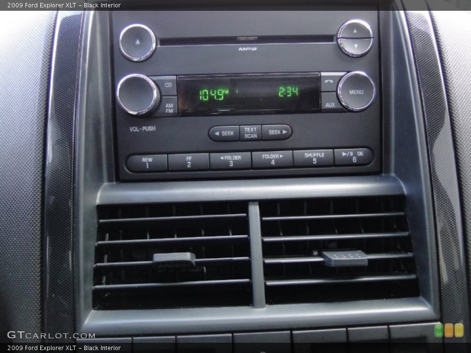 Black Interior Audio System for the 2009 Ford Explorer XLT #56853419