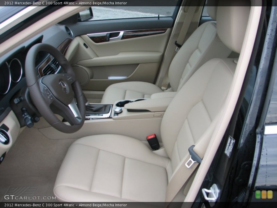 Almond Beige/Mocha Interior Photo for the 2012 Mercedes-Benz C 300 Sport 4Matic #56855450