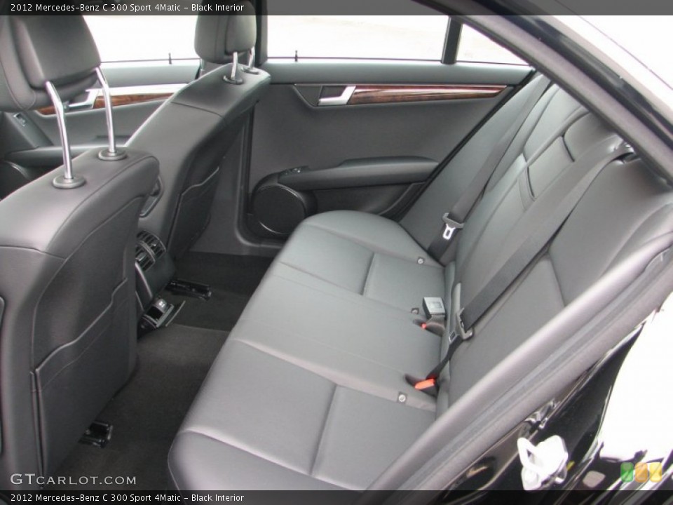 Black Interior Photo for the 2012 Mercedes-Benz C 300 Sport 4Matic #56855510