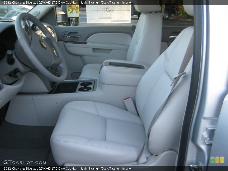Light Titanium/Dark Titanium Interior Photo for the 2012 Chevrolet Silverado 2500HD LTZ Crew Cab 4x4 #56855909