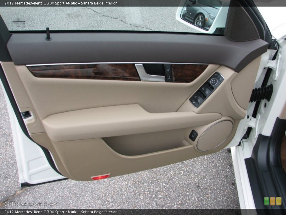 Sahara Beige Interior Door Panel for the 2012 Mercedes-Benz C 300 Sport 4Matic #56855915