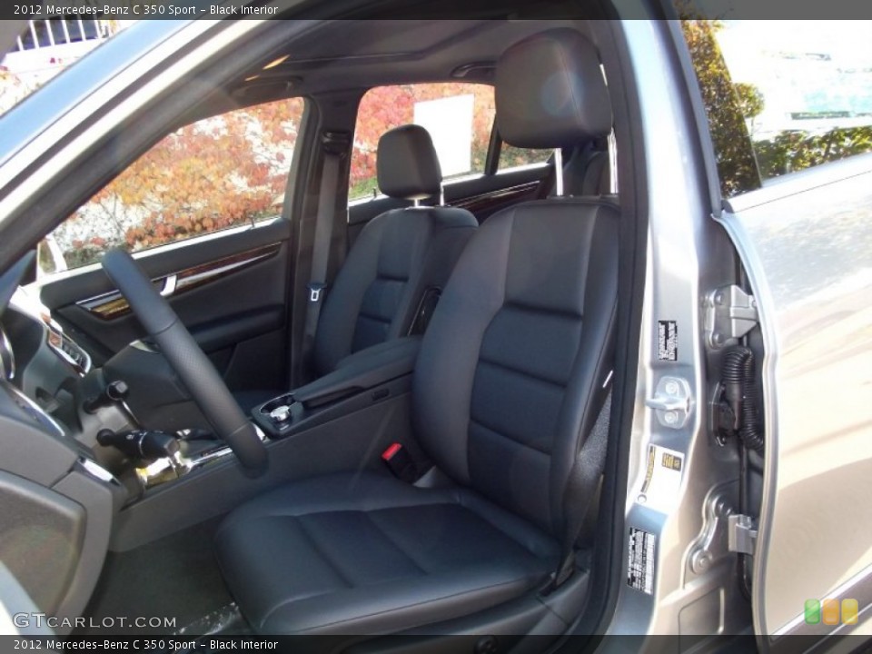 Black Interior Photo for the 2012 Mercedes-Benz C 350 Sport #56856312