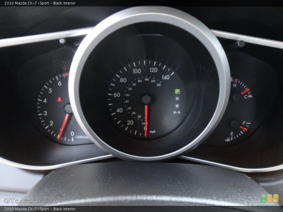 Black Interior Gauges for the 2010 Mazda CX-7 i Sport #56856506