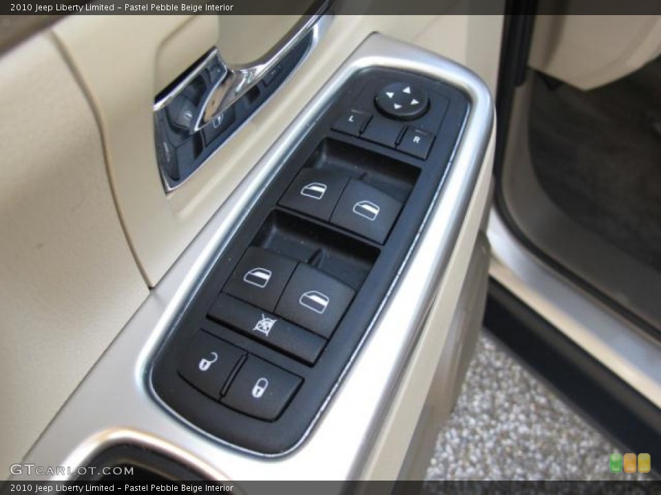 Pastel Pebble Beige Interior Controls for the 2010 Jeep Liberty Limited #56856554