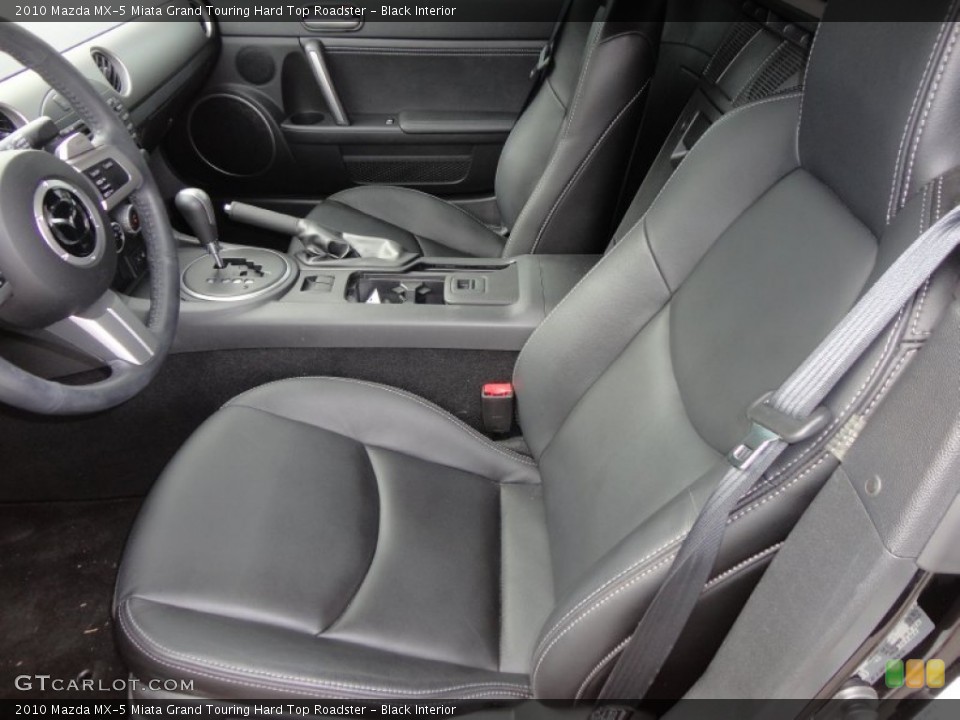 Black Interior Photo for the 2010 Mazda MX-5 Miata Grand Touring Hard Top Roadster #56856578