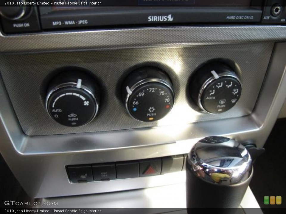 Pastel Pebble Beige Interior Controls for the 2010 Jeep Liberty Limited #56856638