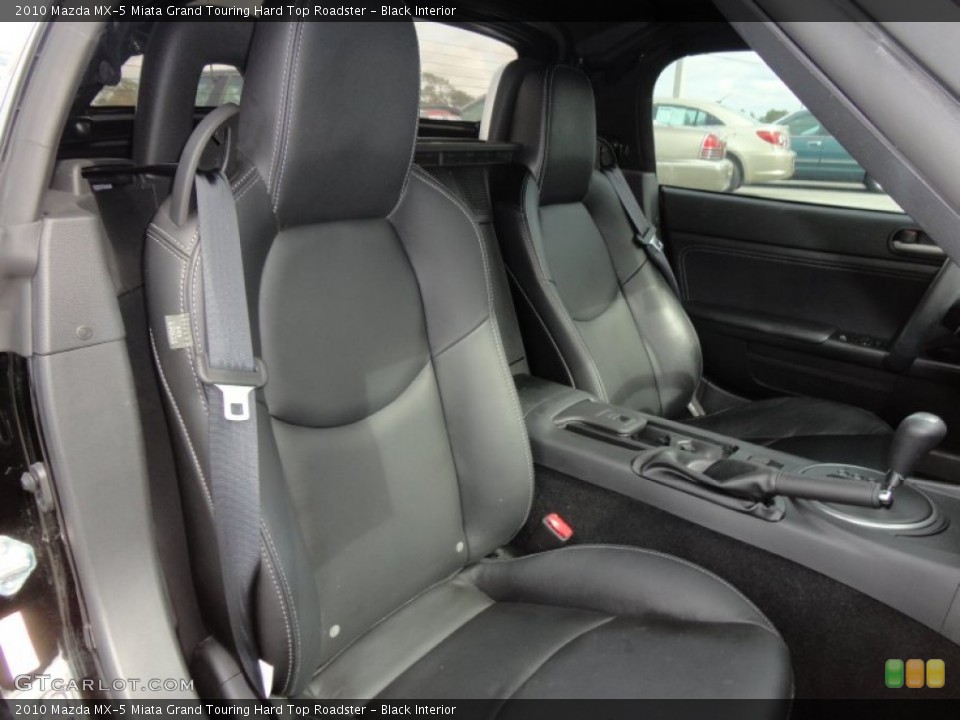 Black Interior Photo for the 2010 Mazda MX-5 Miata Grand Touring Hard Top Roadster #56856647