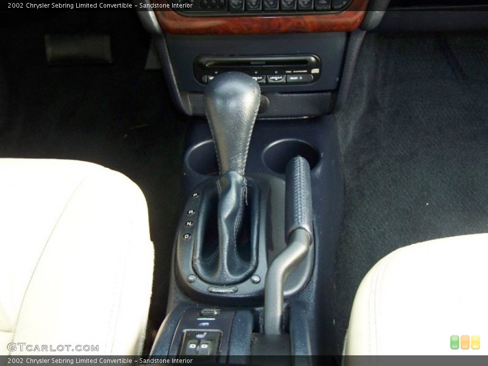 Sandstone Interior Transmission for the 2002 Chrysler Sebring Limited Convertible #56860418