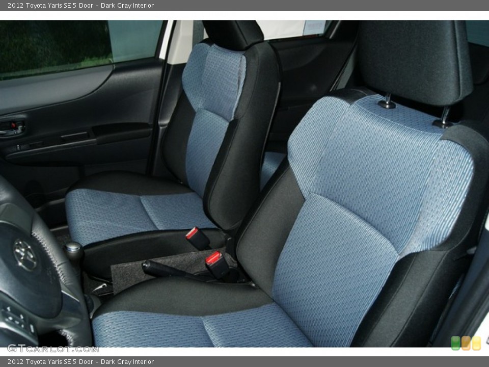 Dark Gray Interior Photo for the 2012 Toyota Yaris SE 5 Door #56860460